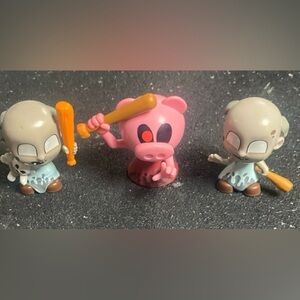 Granny and piggy toys